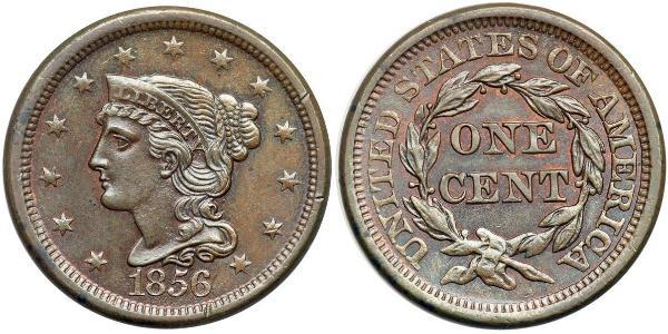 1 Цент США (1776 - ) Мідь 