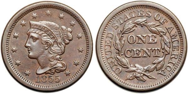 1 Цент США (1776 - ) Мідь 