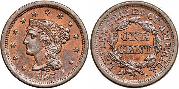 1 Цент США (1776 - ) Мідь 
