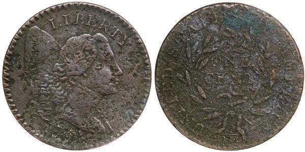 1 Цент США (1776 - ) Мідь 