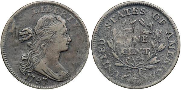 1 Цент США (1776 - ) Мідь 