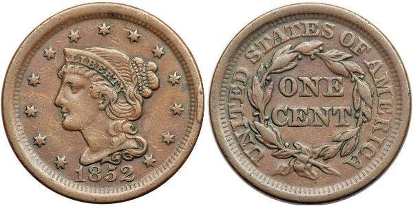 1 Цент США (1776 - ) Мідь 