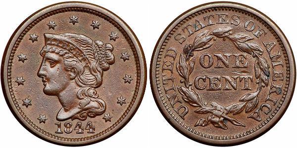 1 Цент США (1776 - ) Мідь 