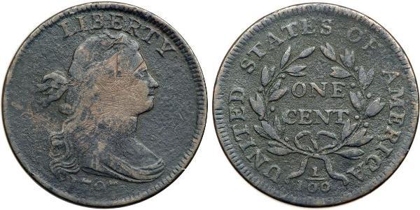 1 Цент США (1776 - ) Мідь 