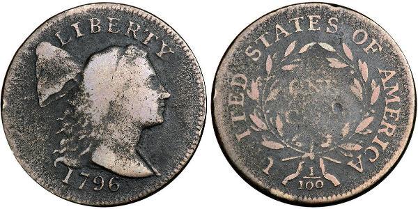 1 Цент США (1776 - ) Мідь 