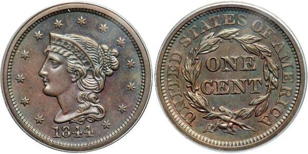 1 Цент США (1776 - ) Мідь 