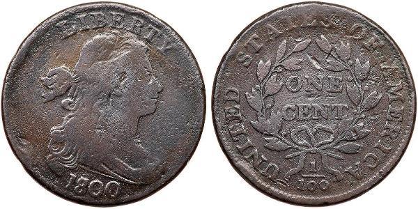 1 Цент США (1776 - ) Мідь 