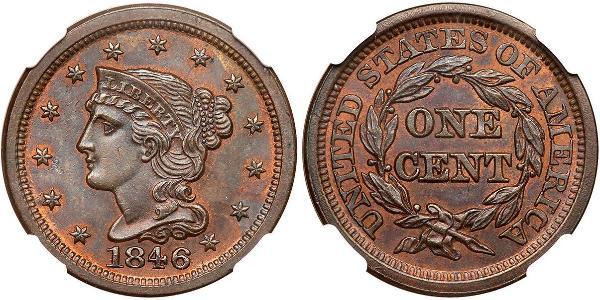 1 Цент США (1776 - ) Мідь 