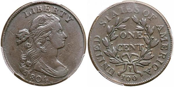 1 Цент США (1776 - ) Мідь 