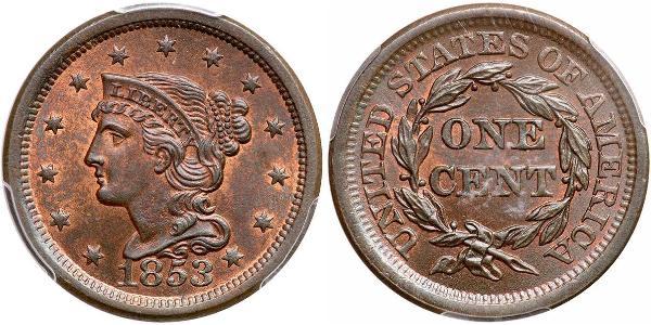 1 Цент США (1776 - ) Мідь 