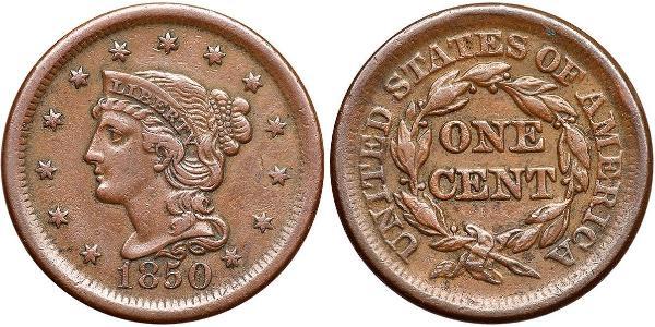 1 Цент США (1776 - ) Мідь 