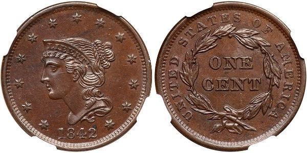 1 Цент США (1776 - ) Мідь 