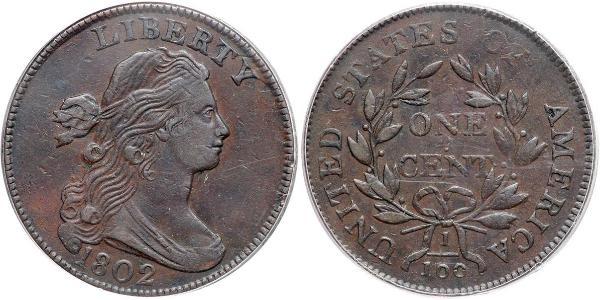1 Цент США (1776 - ) Мідь 