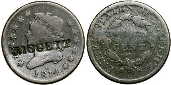 1 Цент США (1776 - ) Мідь 