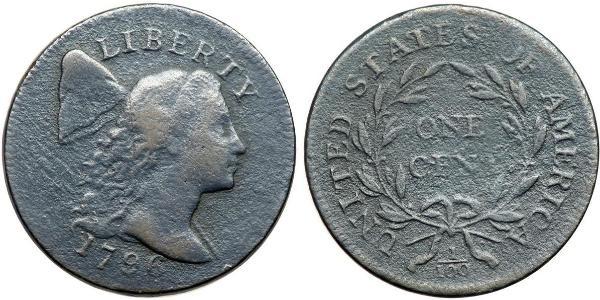 1 Цент США (1776 - ) Мідь 