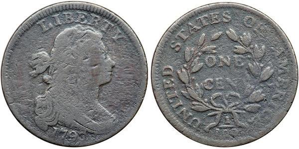 1 Цент США (1776 - ) Мідь 