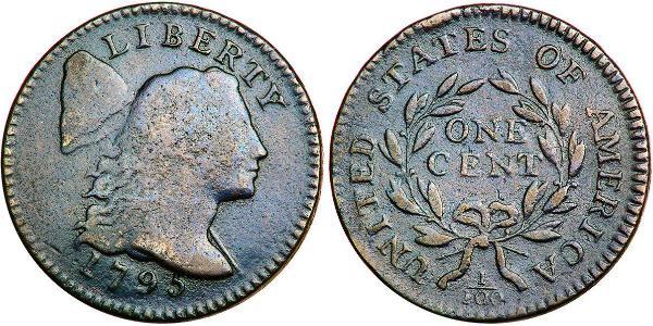 1 Цент США (1776 - ) Мідь 