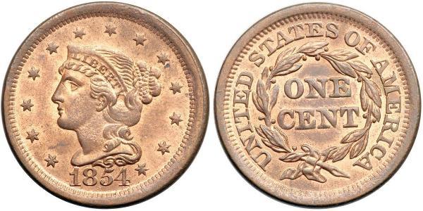 1 Цент США (1776 - ) Мідь 