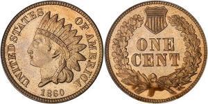 1 Цент США (1776 - ) Никель/Медь 