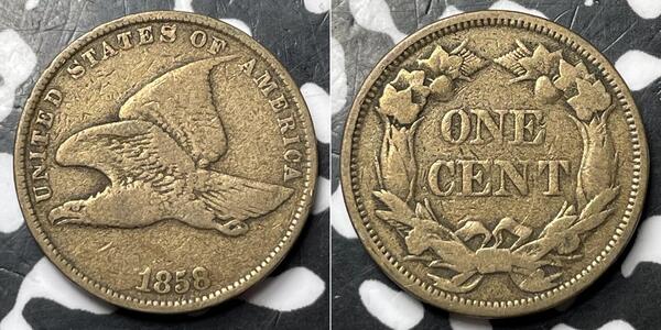 1 Цент США (1776 - ) Никель/Медь 