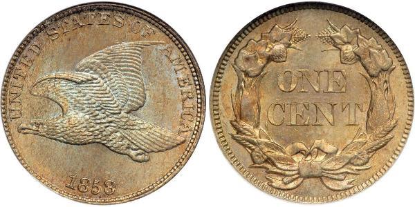 1 Цент США (1776 - ) Никель/Медь 