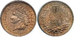 1 Цент США (1776 - ) Нікель/Мідь 