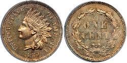 1 Цент США (1776 - ) Нікель/Мідь 