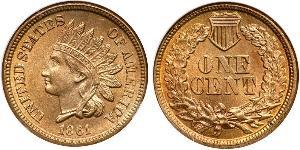 1 Цент США (1776 - ) Нікель/Мідь 