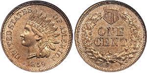 1 Цент США (1776 - ) Нікель/Мідь 