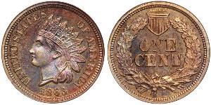 1 Цент США (1776 - ) Нікель/Мідь 