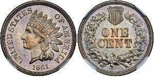 1 Цент США (1776 - ) Нікель/Мідь 