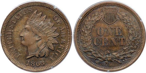 1 Цент США (1776 - ) Нікель/Мідь 