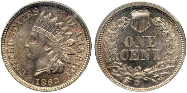 1 Цент США (1776 - ) Нікель/Мідь 