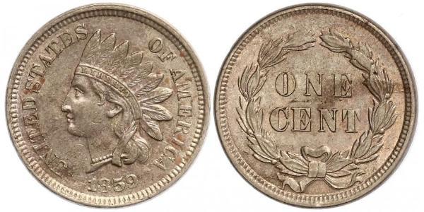 1 Цент США (1776 - ) Нікель/Мідь 