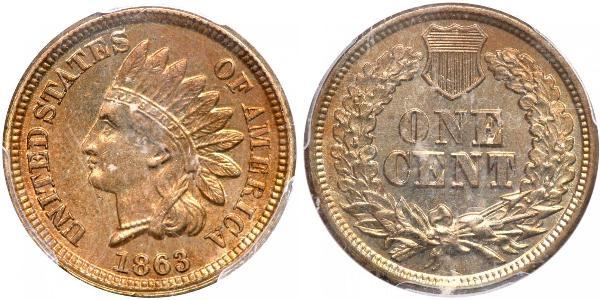 1 Цент США (1776 - ) Нікель/Мідь 
