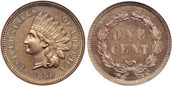 1 Цент США (1776 - ) Нікель/Мідь 