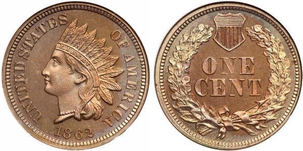 1 Цент США (1776 - ) Нікель/Мідь 
