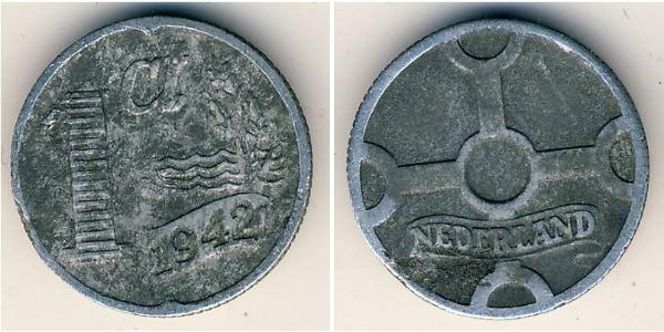 1 Цент Королівство Нідерланди (1815 - ) Цинк 