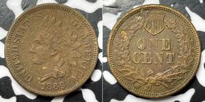 1 Цент США (1776 - ) Цинк/Олово/Медь 