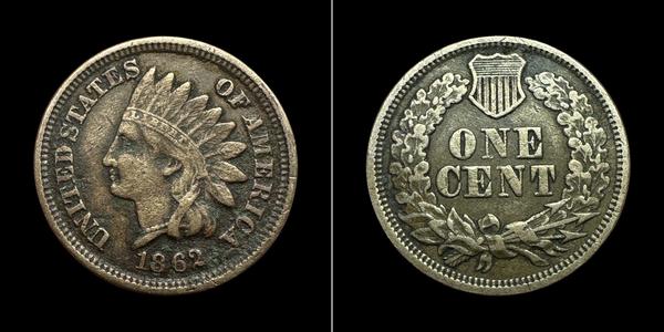 1 Цент США (1776 - ) Цинк/Олово/Медь 