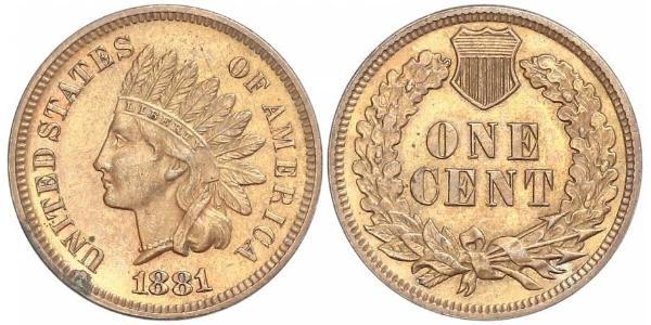 1 Цент США (1776 - ) Цинк/Олово/Медь 