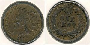 1 Цент США (1776 - ) Цинк/Олово/Мідь 