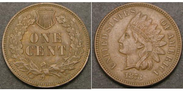 1 Цент США (1776 - ) Цинк/Олово/Мідь 