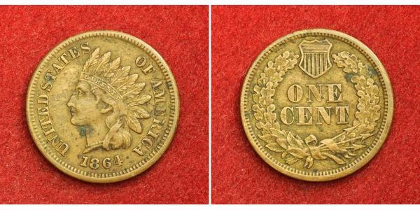 1 Цент США (1776 - ) Цинк/Олово/Мідь 