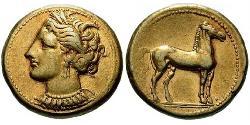1 Шекель Древняя Греция (1100BC-330) Электрум 