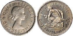 1 Шиллинг Новая Зеландия Никель/Медь Елизавета II (1926-2022)