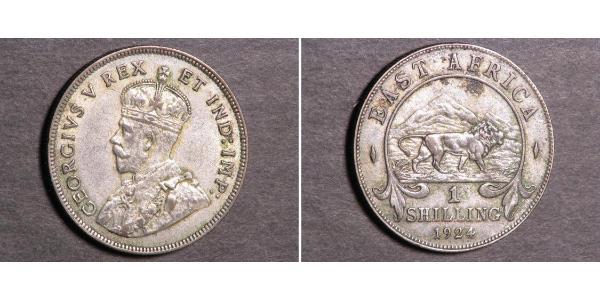 1 Шиллинг Восточная Африка Серебро Георг V (1865-1936)