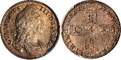 1 Шиллинг Королевство Англия (927-1649,1660-1707) Серебро Вильгельм III (1650-1702)