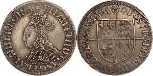 1 Шиллинг Королевство Англия (927-1649,1660-1707) Серебро Елизавета I (1533-1603)