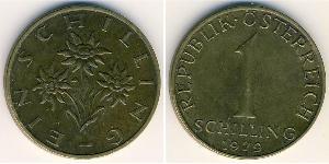 1 Шилінг Австрійська Республіка (1955 - ) Латунь 